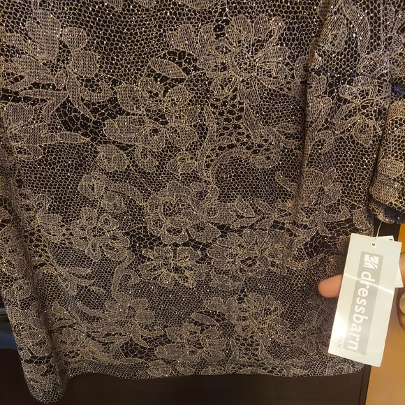 Dress barn lacy office to dinner dress 2x new with tags - Picture 4 of 5